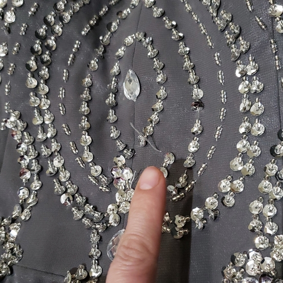 FORMAL Long Dress with Train Woman Size M - Picture 11 of 11